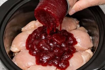 Thumbnail for Slow Cooker 3-Ingredient Cranberry Chicken