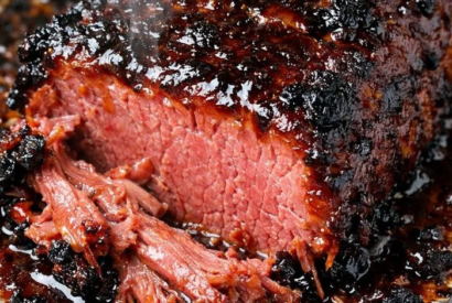 Thumbnail for My sister begs for this sweet and salty dinner every year. Just 3 ingredients for perfectly tender meat with an unbelievable glaze.