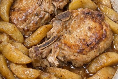 Thumbnail for Crockpot Apple-Cinnamon Pork Chops