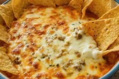 Thumbnail for Mom’s Famous Cheesy Church Dip