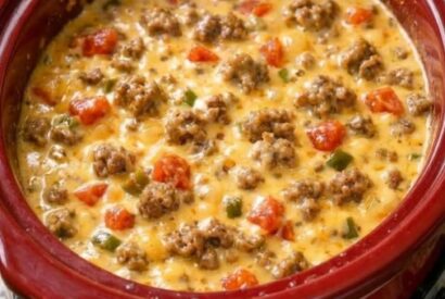 Thumbnail for Slow Cooker Sausage Dip