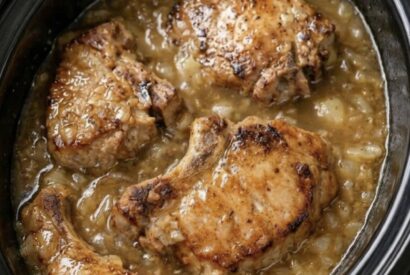 Thumbnail for Slow Cooker Pork Chops with Apples