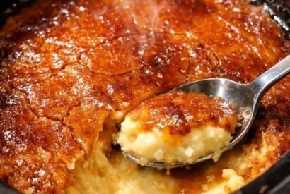 Thumbnail for 4-Ingredient Slow Cooker Crème Brûlée Pudding Cake