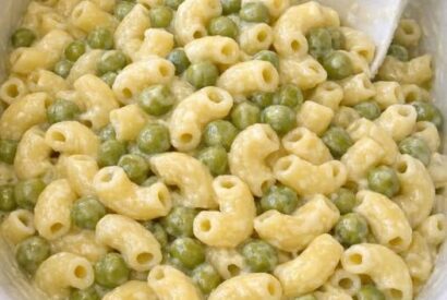Thumbnail for Slow Cooker Canned Pea Macaroni