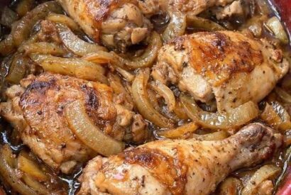 Thumbnail for My neighbor learned this from her grandmother who survived the depression. The onions turn into the most incredible sweet sauce