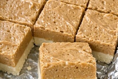 Thumbnail for My brother makes this every summer weekend and it disappears in seconds. Only 3 ingredients for the ultimate creamy caffeinated bite.