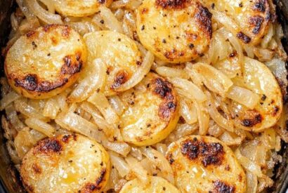 Thumbnail for Slow Cooker Potato and Onion Bake