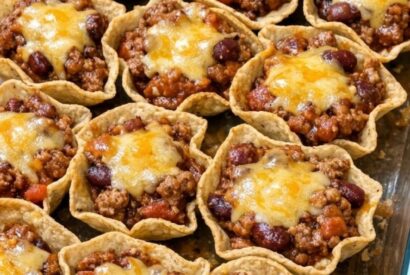 Thumbnail for Oven Baked 3-Ingredient Beef Chili Scoops
