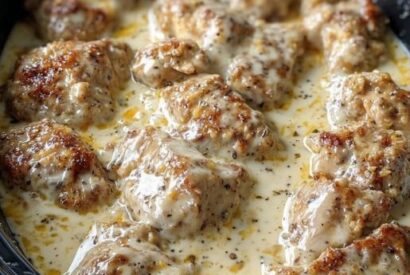 Thumbnail for 4-Ingredient Slow Cooker Beef Stroganoff