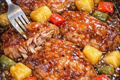 Thumbnail for My uncle swears by this 4 ingredient cookout alternative. It takes zero effort and delivers the most mouthwatering tropical backyard feast for the hol