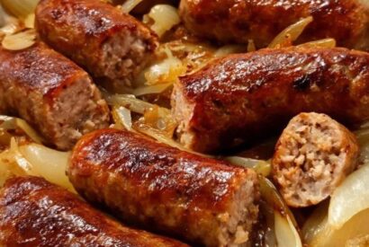 Thumbnail for Sausage and onions