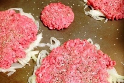 Thumbnail for Oklahoma Fried Onion Burgers