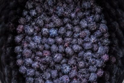 Thumbnail for Toss frozen blueberries in the slow cooker and 2 other ingredients to get a treat so delicious your friends will be begging for more.
